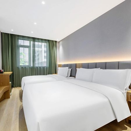 True Go Hotel - Shanghai Jing'An Temple Nanjing West Road Dış mekan fotoğraf