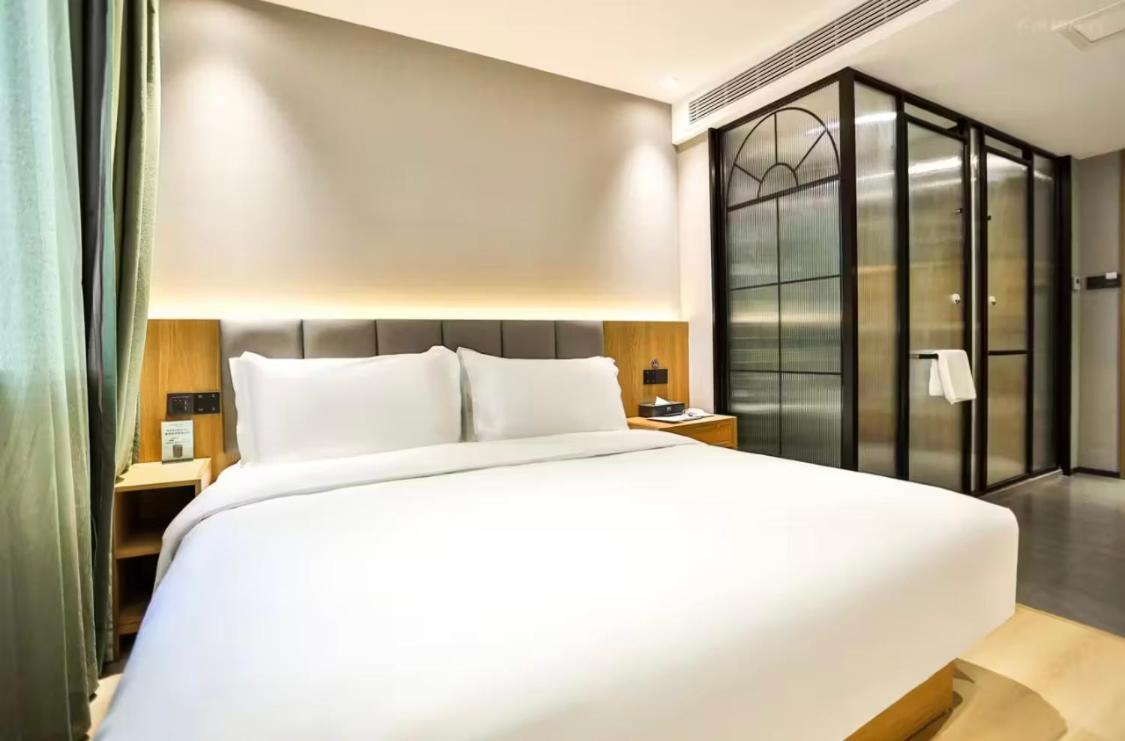 True Go Hotel - Shanghai Jing'An Temple Nanjing West Road Dış mekan fotoğraf