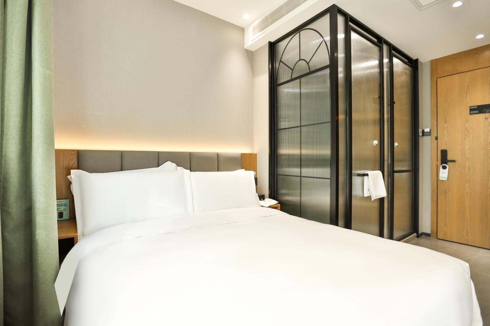 True Go Hotel - Shanghai Jing'An Temple Nanjing West Road Dış mekan fotoğraf
