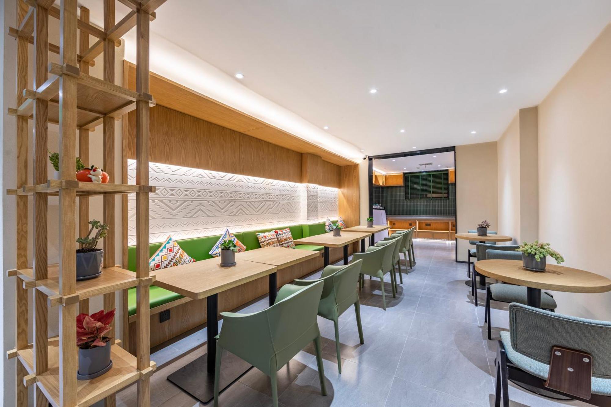 True Go Hotel - Shanghai Jing'An Temple Nanjing West Road Dış mekan fotoğraf