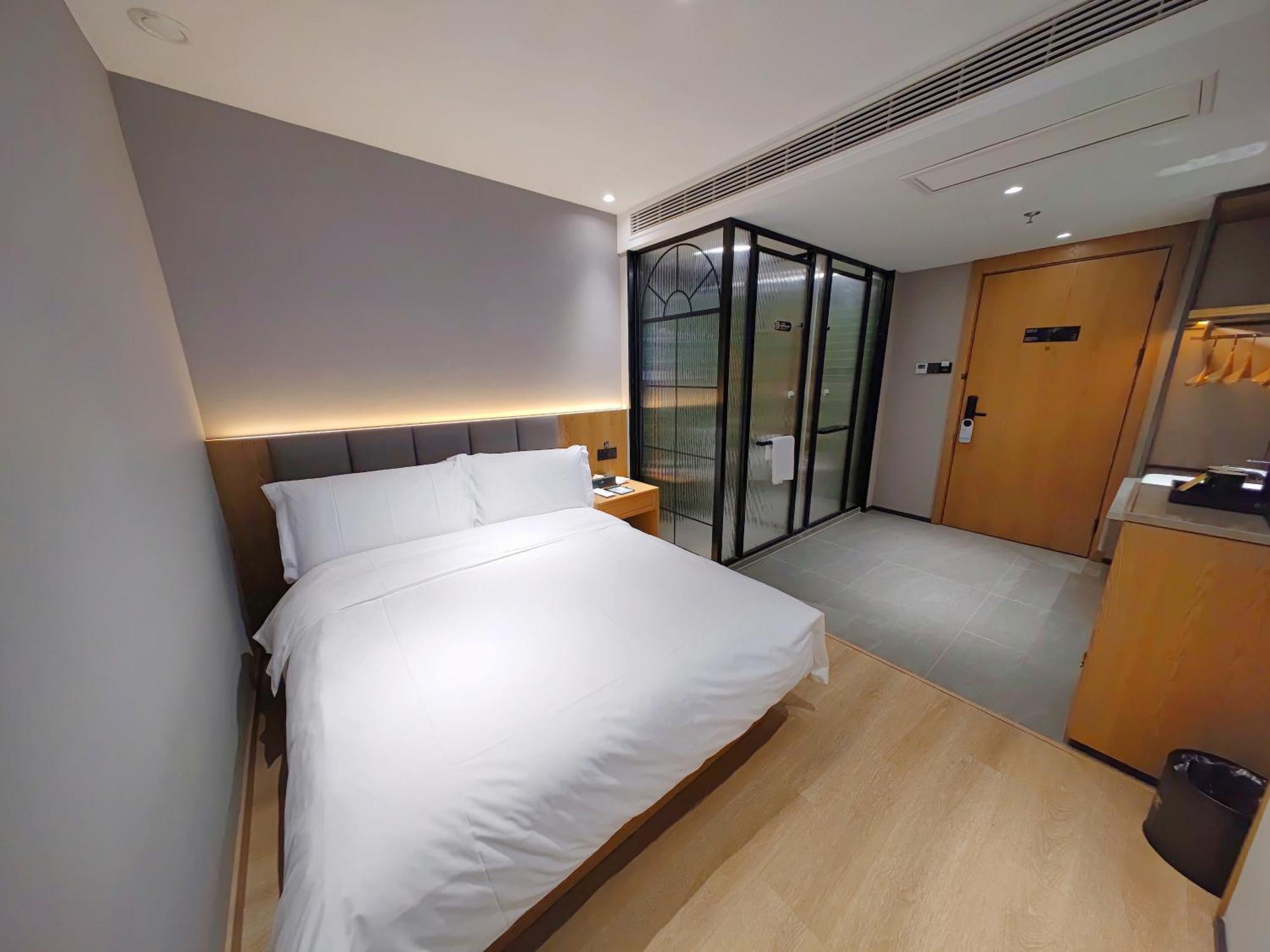 True Go Hotel - Shanghai Jing'An Temple Nanjing West Road Dış mekan fotoğraf